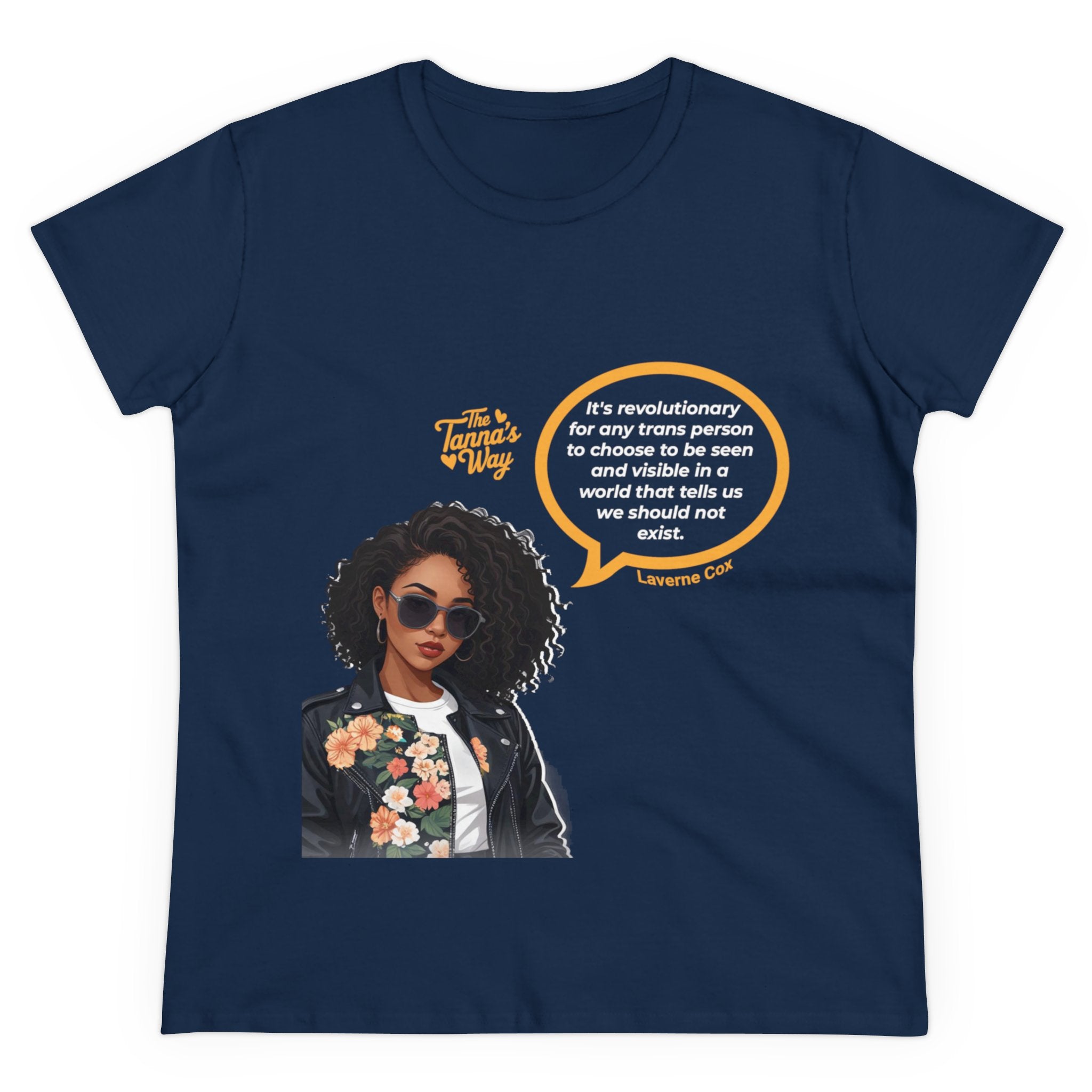Laverne Cox | Women's Midweight Cotton Tee